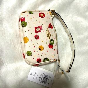 Coach holiday mini purse
